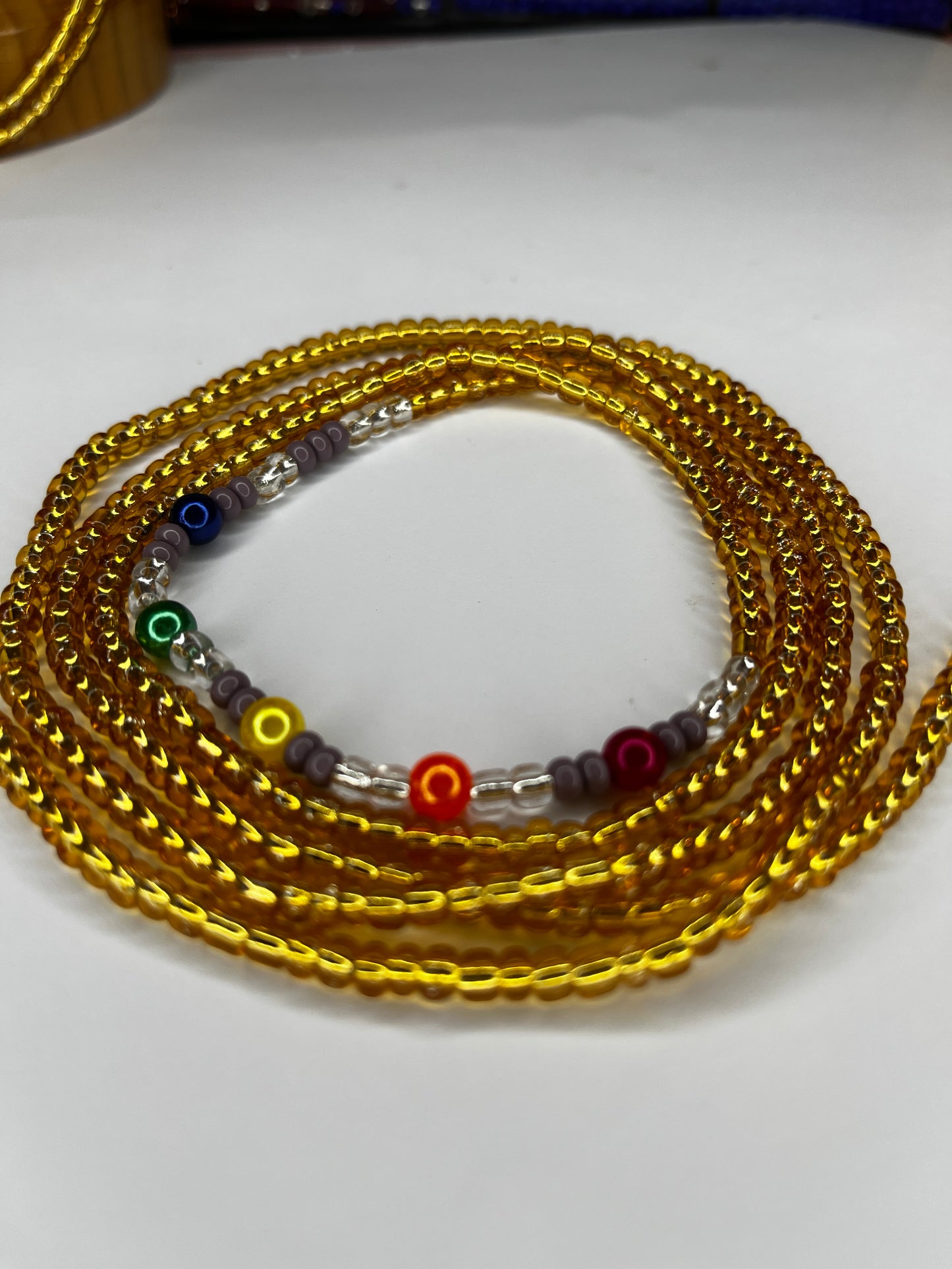 Chakras Aligned |Waist Bead