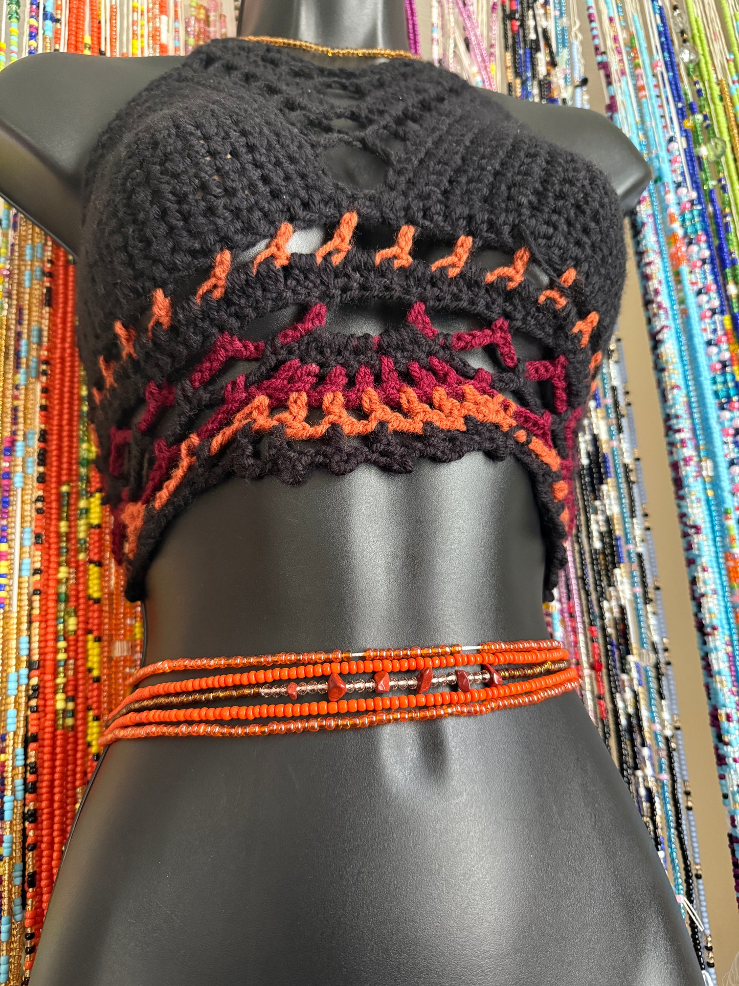 Red Jasper Waist beads strand