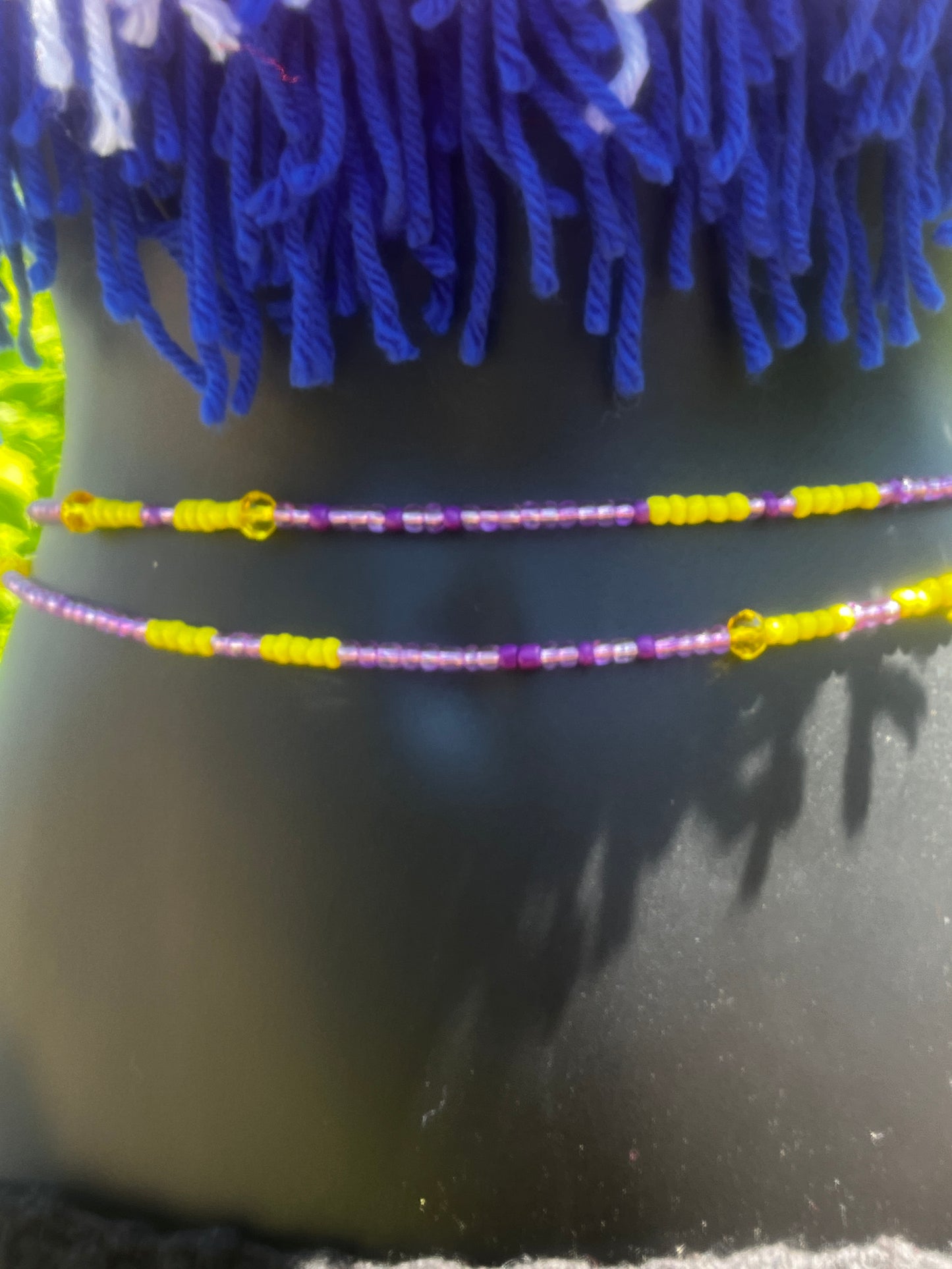 Purple Bumblebee π | Waist Beads