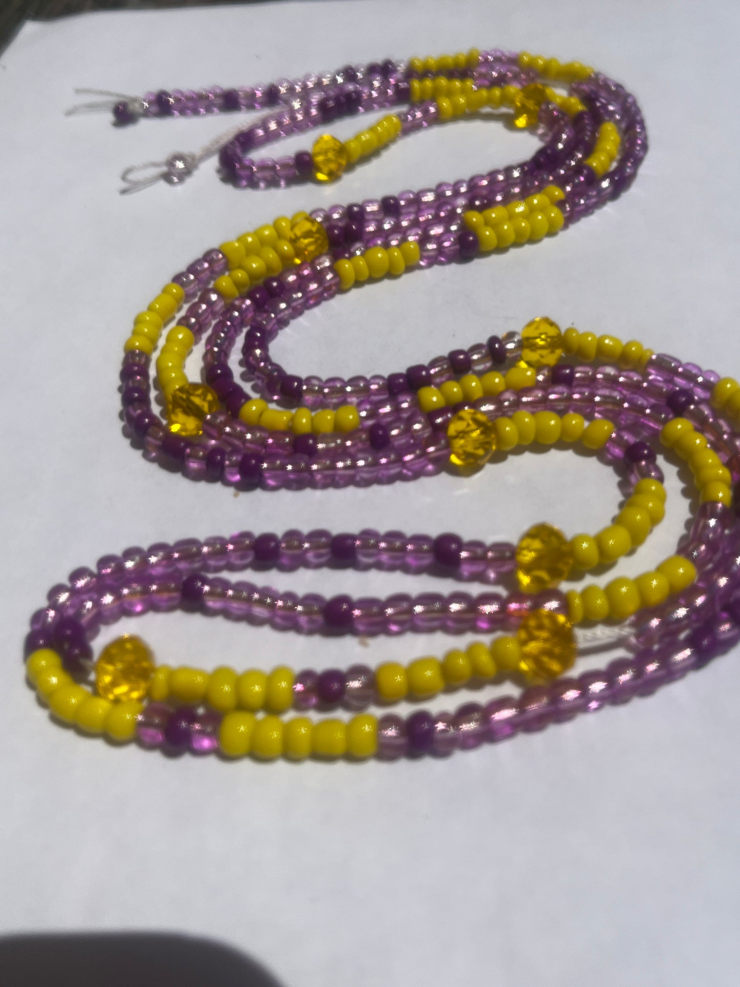 Purple Bumblebee π | Waist Beads