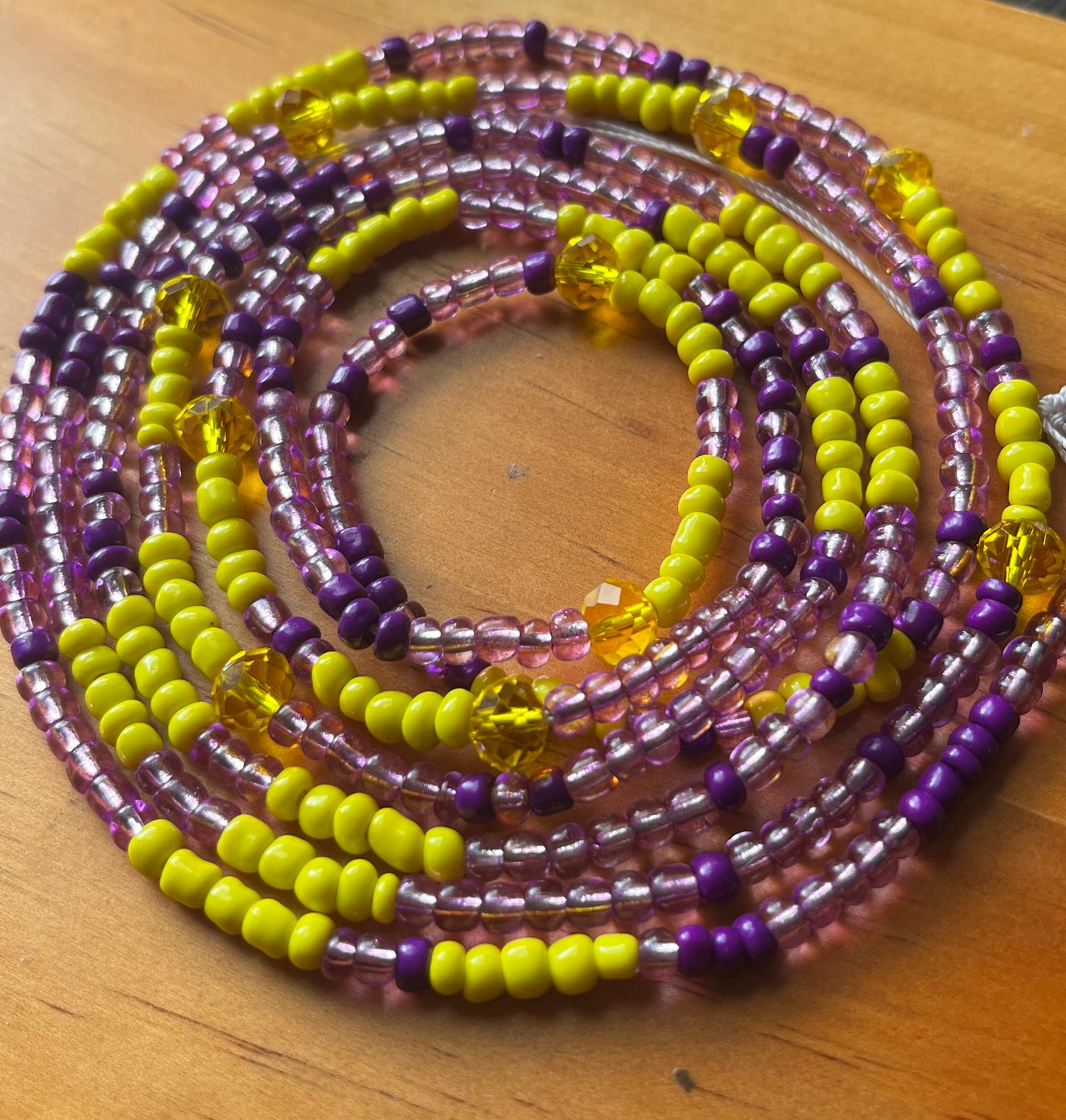 Purple Bumblebee π | Waist Beads
