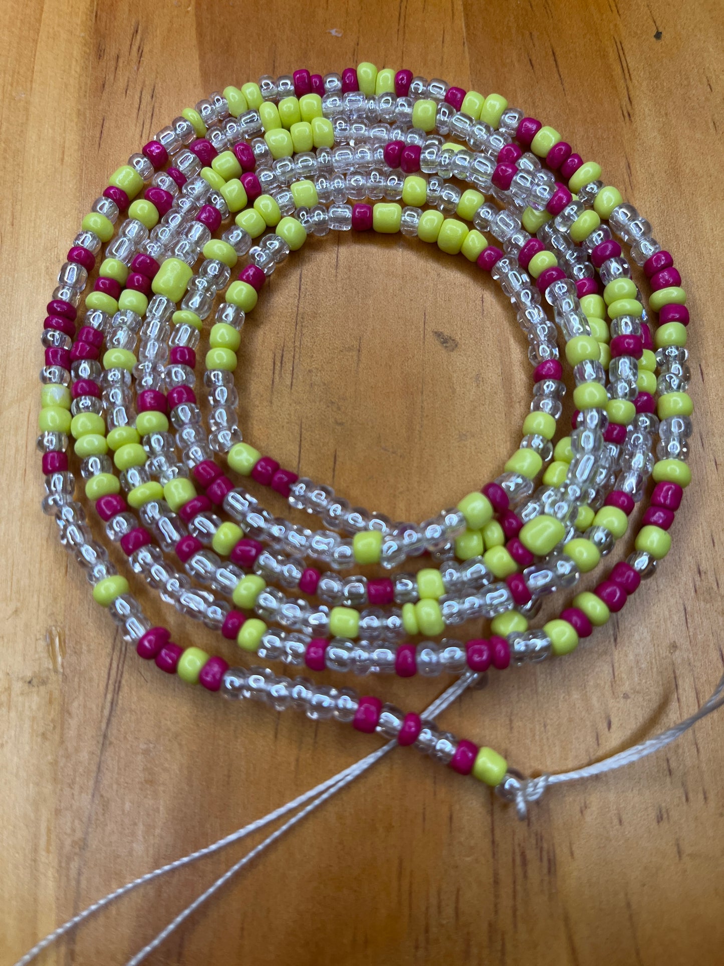 Raspberry Lemonade π |Waist Beads