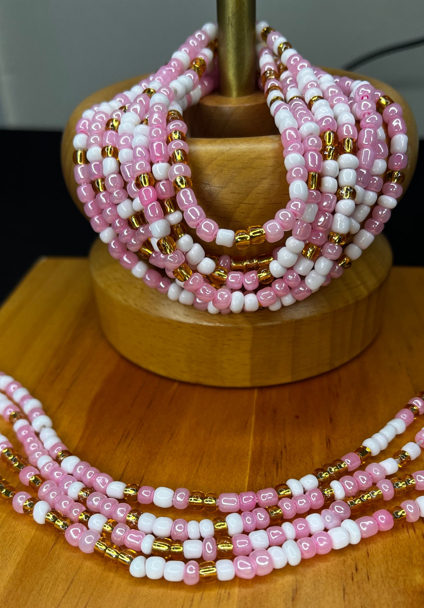 Cotton Candy Pink | Waist Bead