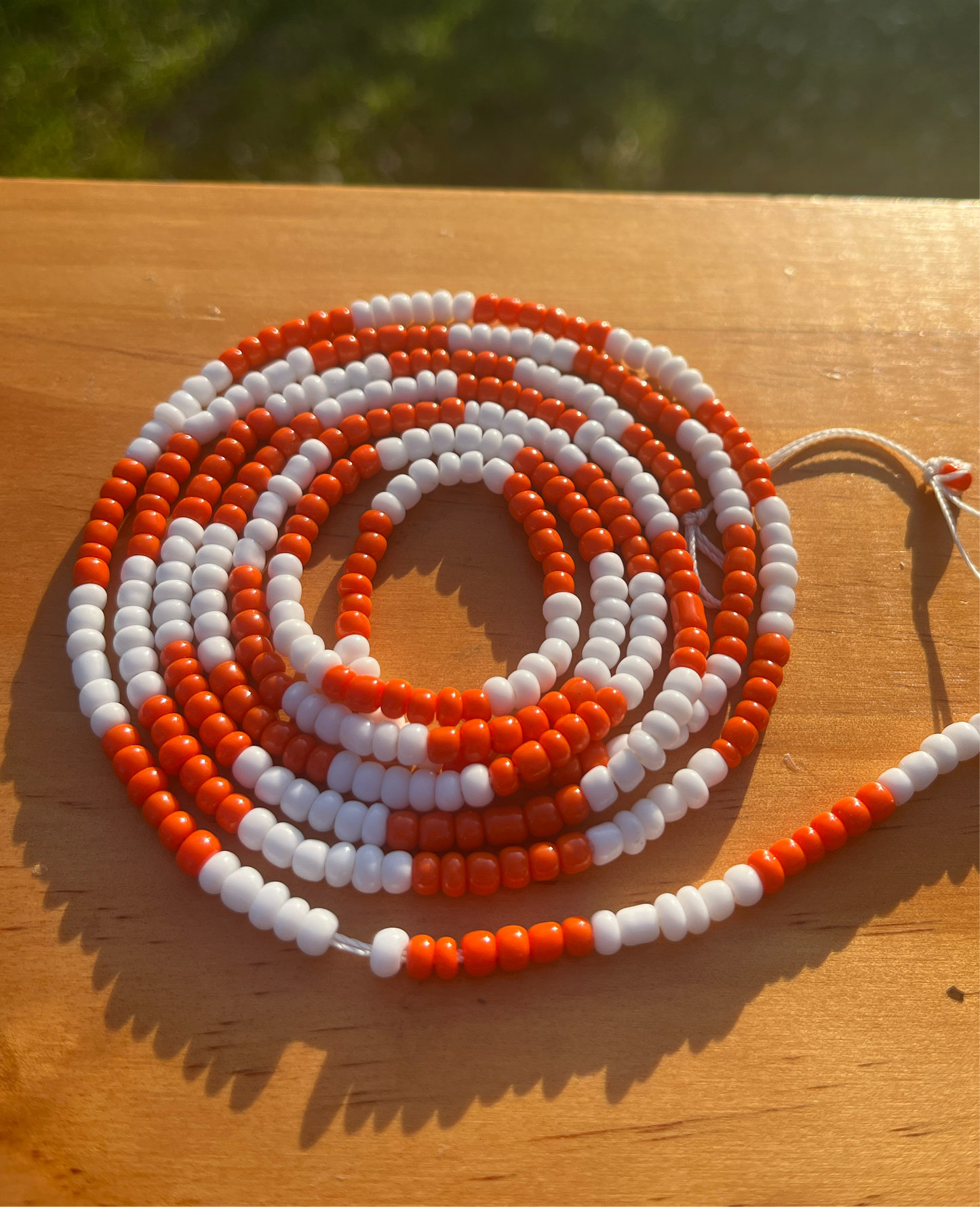 Orange creamsicle | Waist Bead