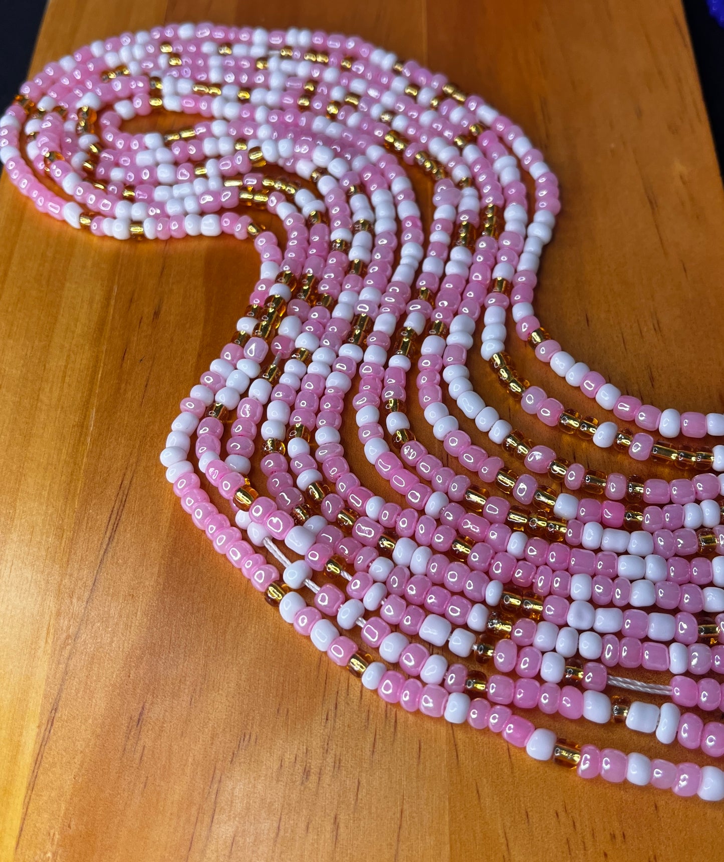 Cotton Candy Pink | Waist Bead