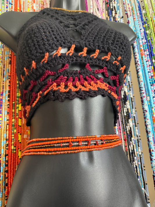 Red Jasper Waist beads strand