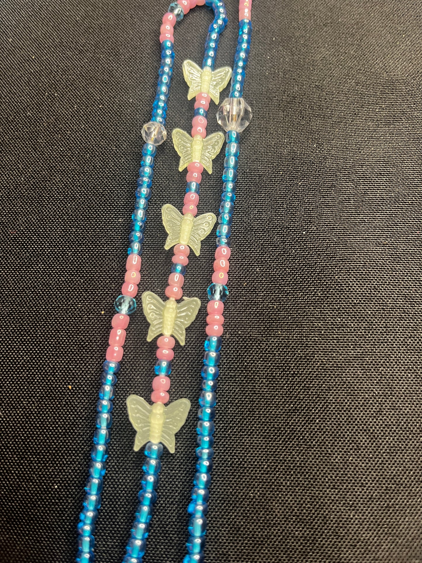 Butterfly Glow Waist Bead