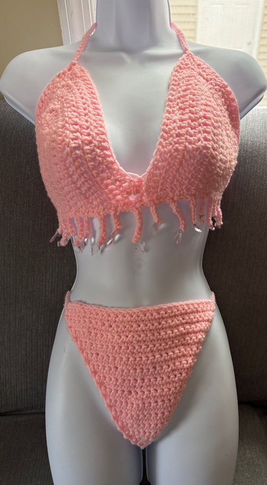Pink Rose 2piece set
