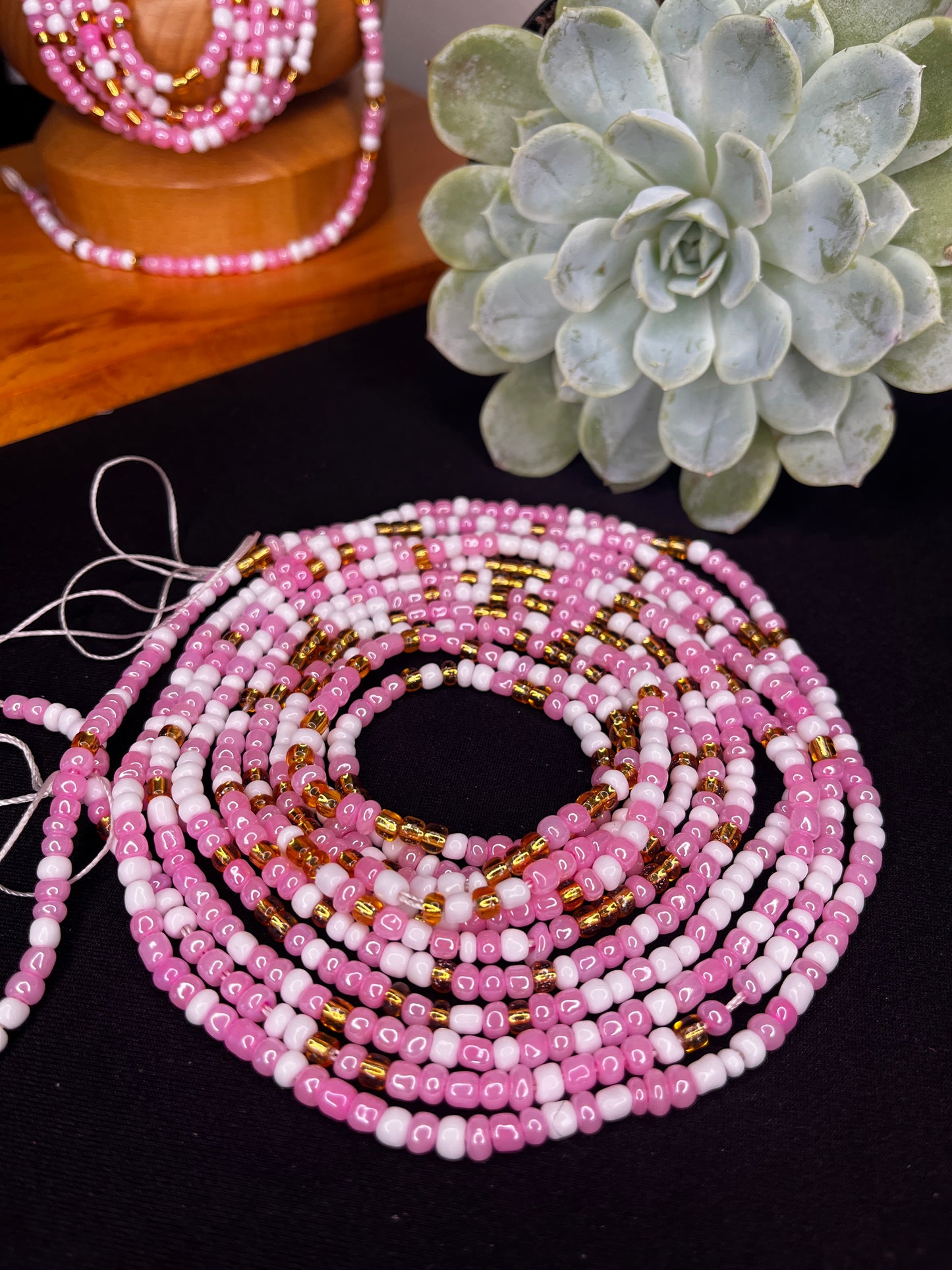 Cotton Candy Pink | Waist Bead