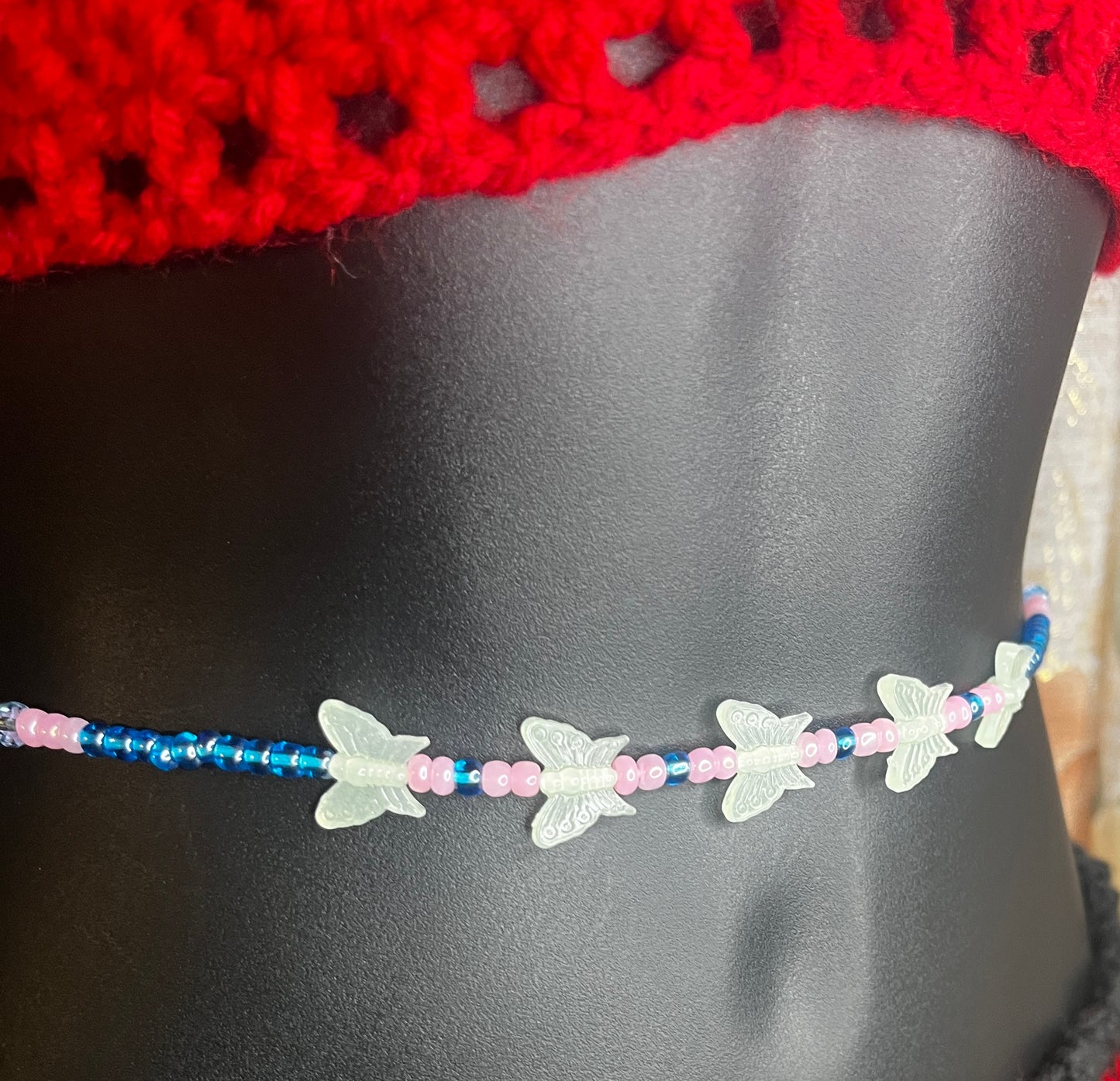 Butterfly Glow Waist Bead