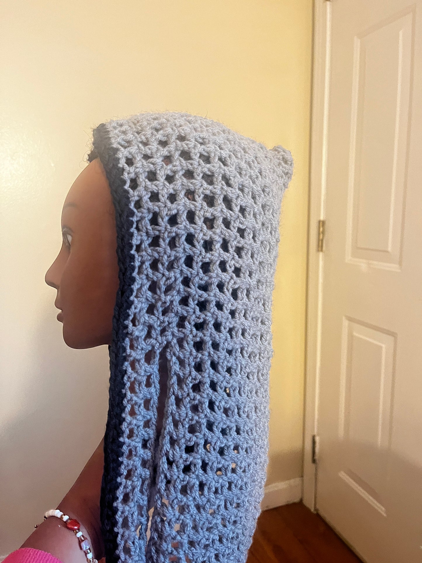 Crochet Grey DuRag