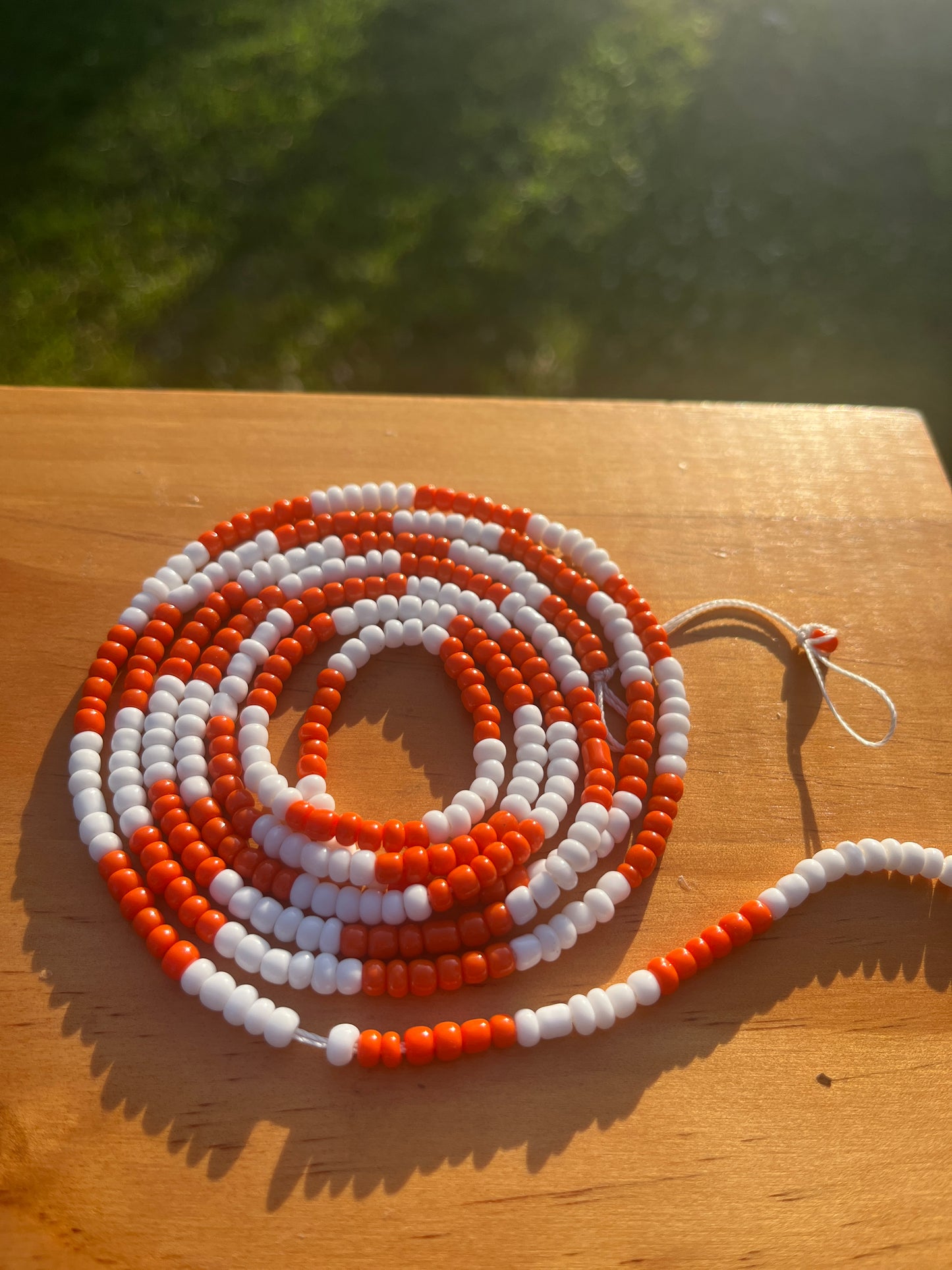 Orange creamsicle | Waist Bead