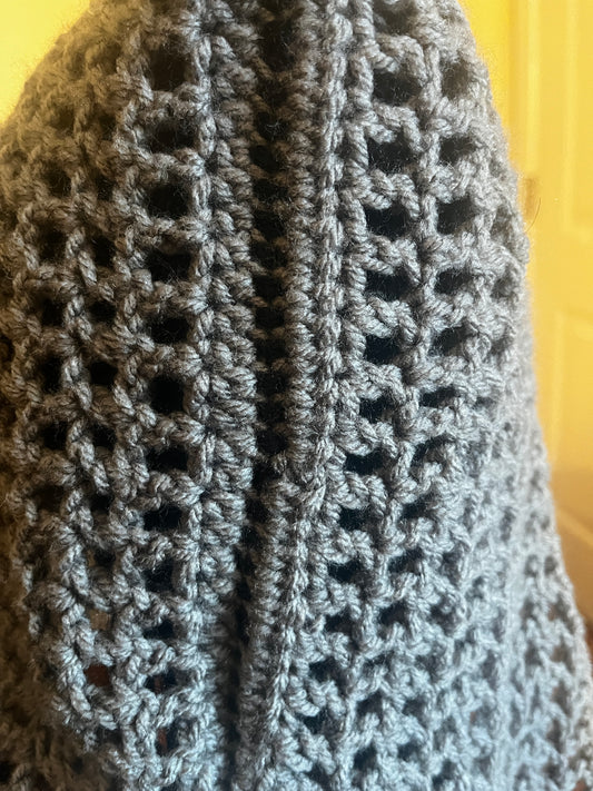 Crochet Grey DuRag