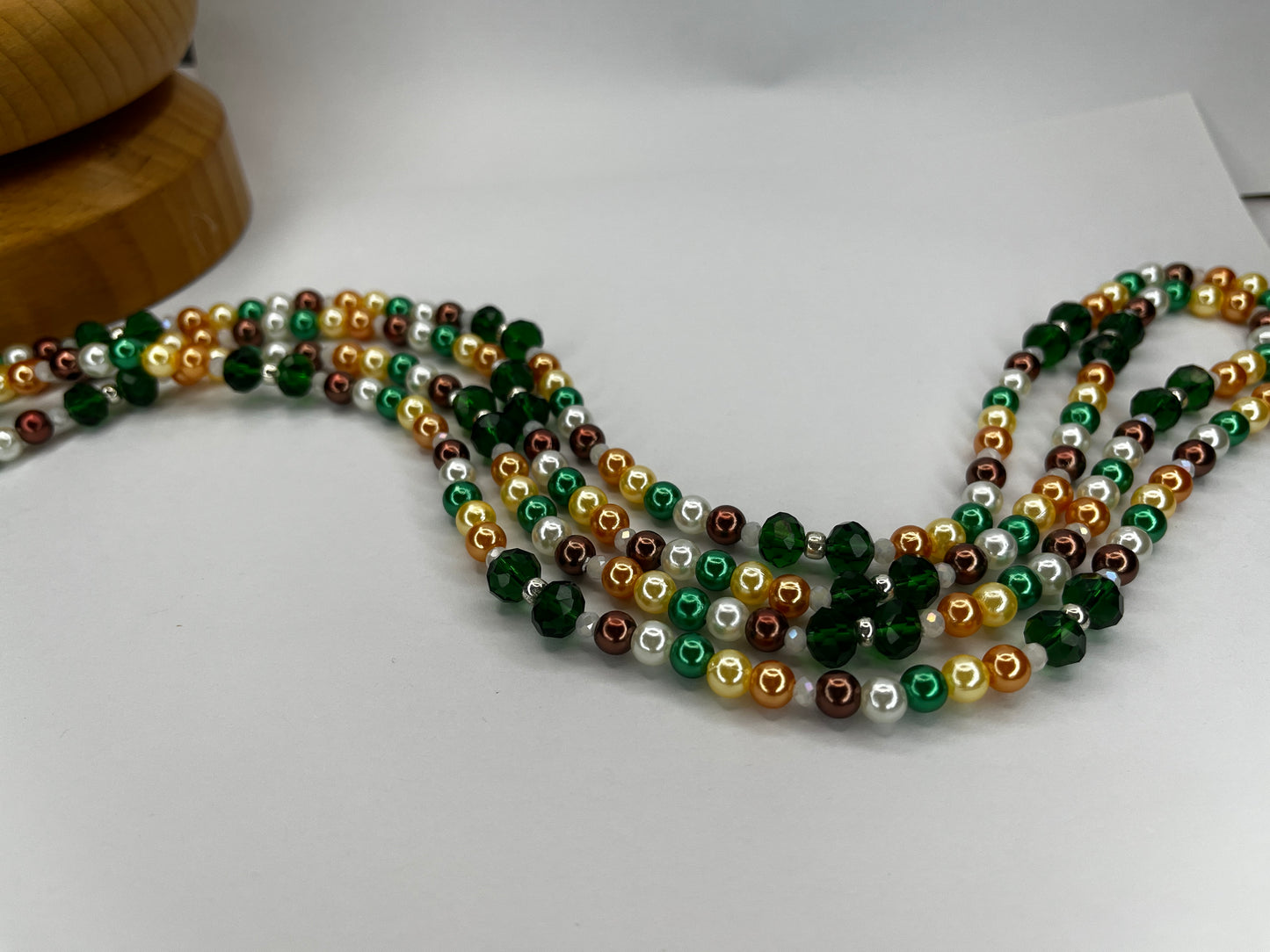 Pearl Green Delight  | Waist Bead